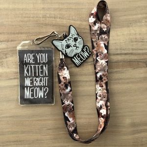 Cat ID Landyard